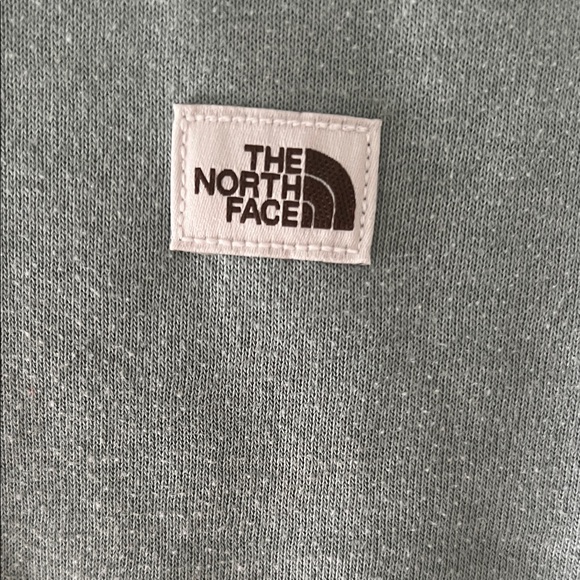 The North Face Women's Gray/Green Sweatshirt - Picture 3 of 4